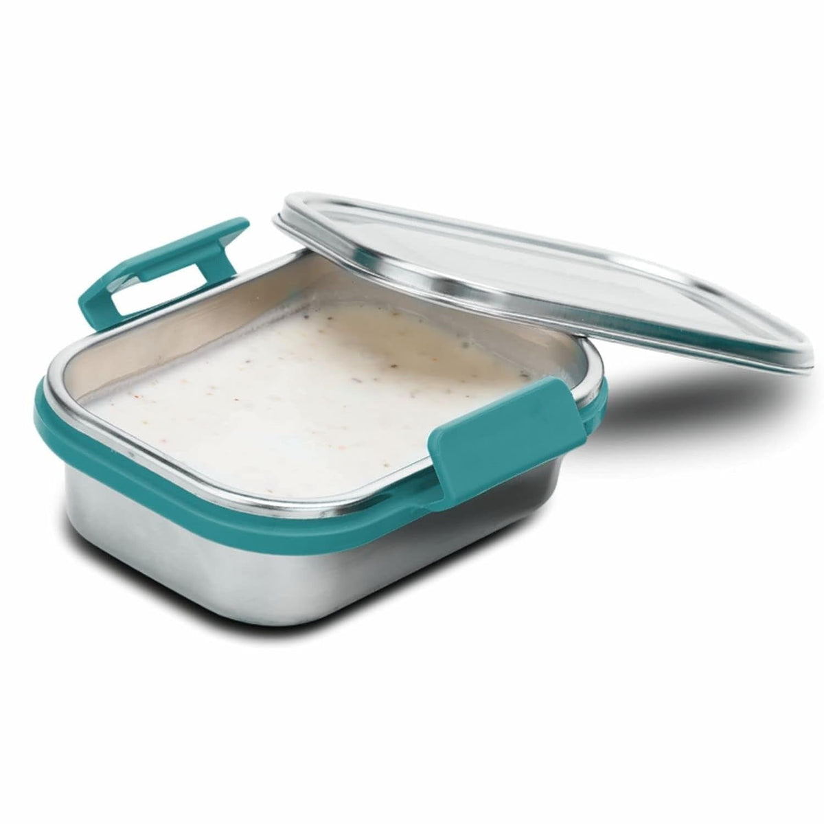 Signoraware Steelin Rectangular Steel Lunch Box Eblue