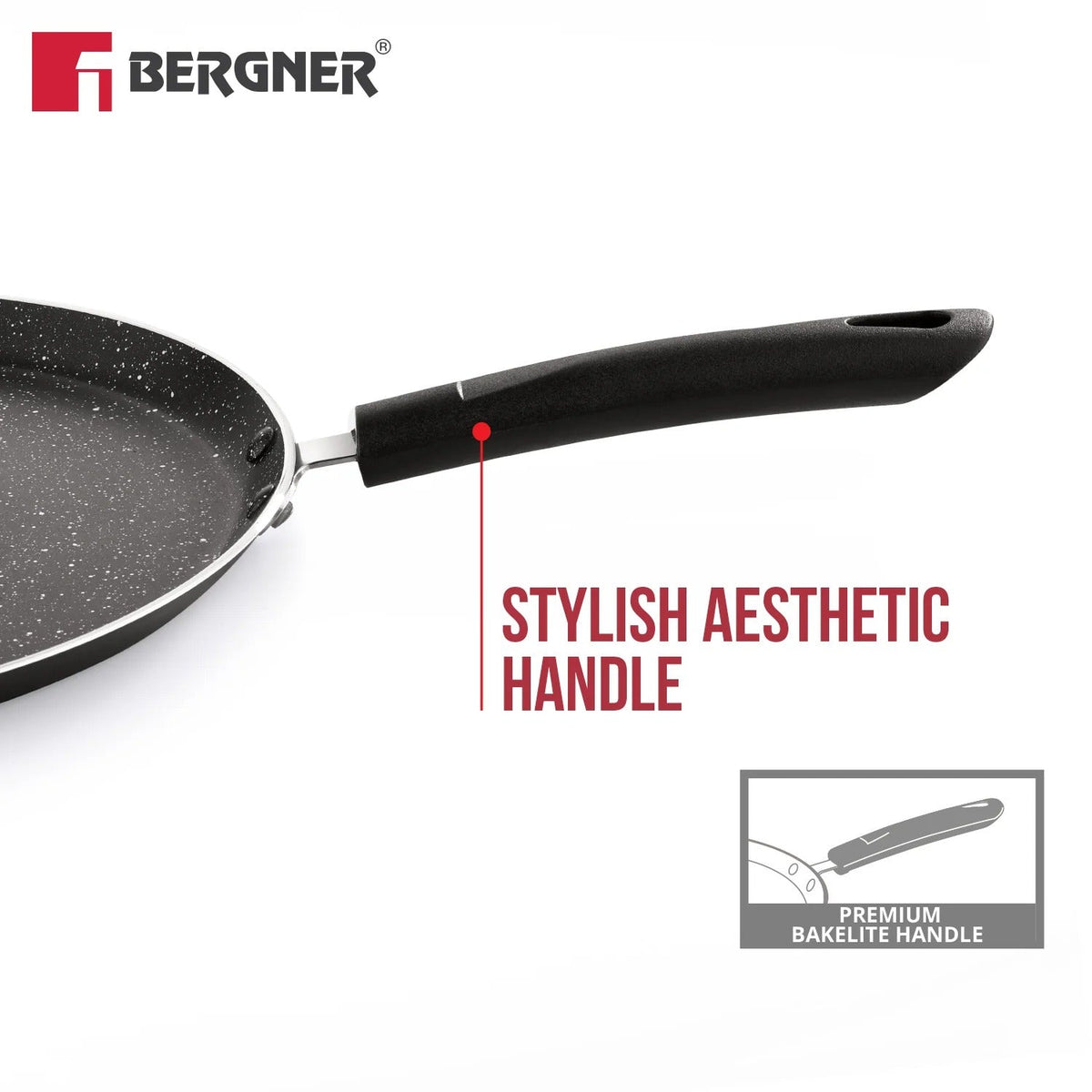 28 cm Non-Stick Dosa Tawa