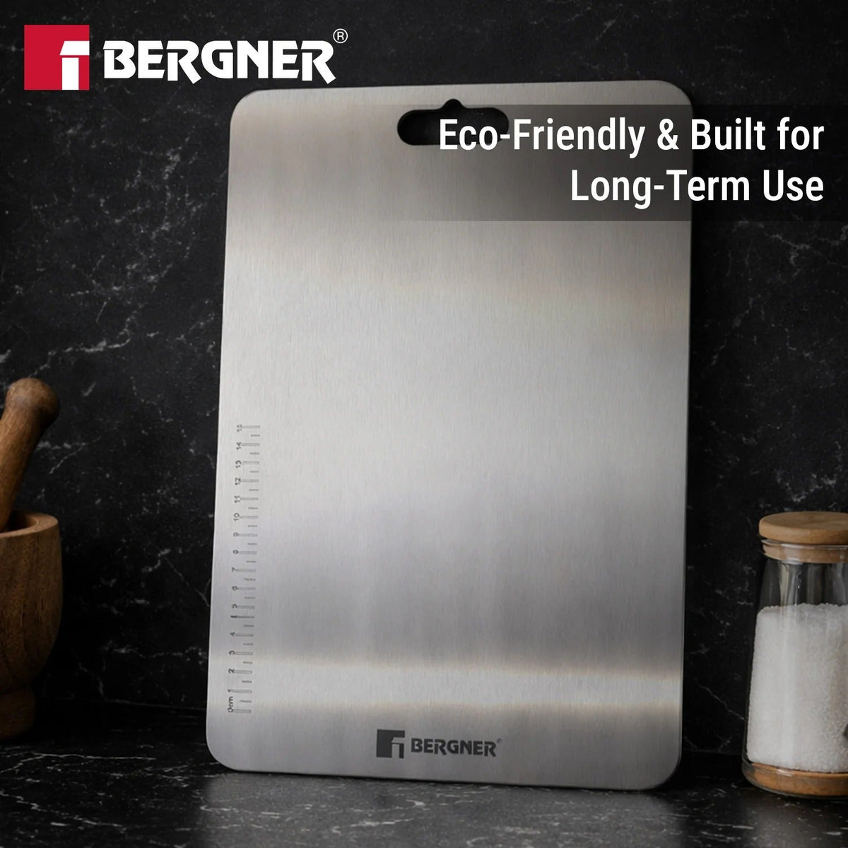 Essential Plus Stainless Steel Chopping Board 21x32cm