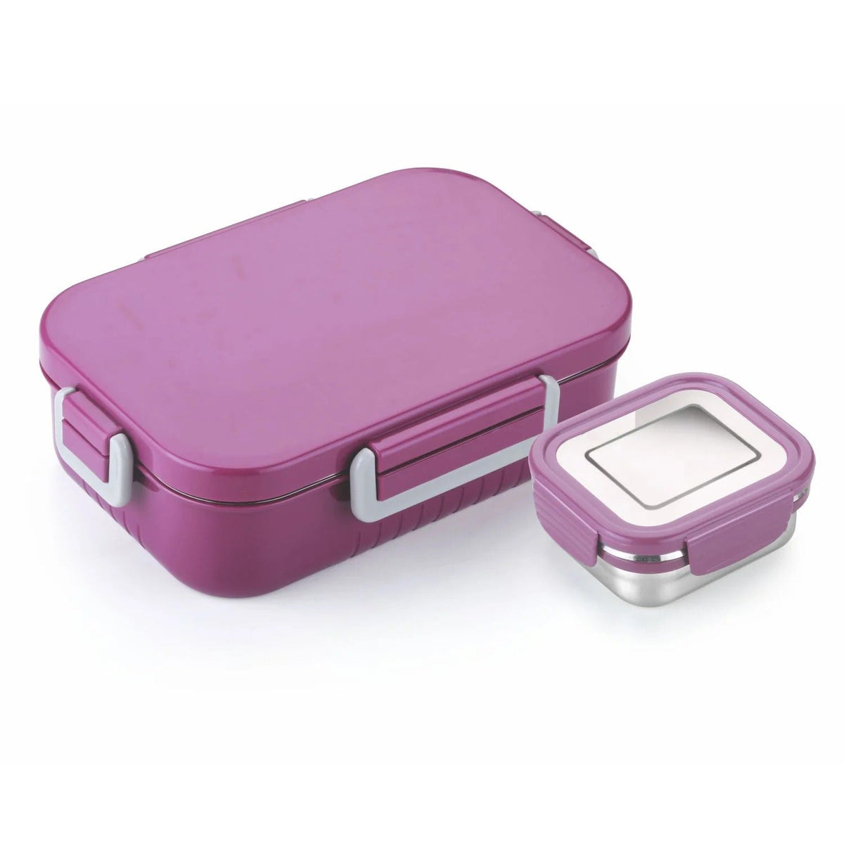 Steel Lunch Box - Chipmunk Steel Lunch Box English Magenta