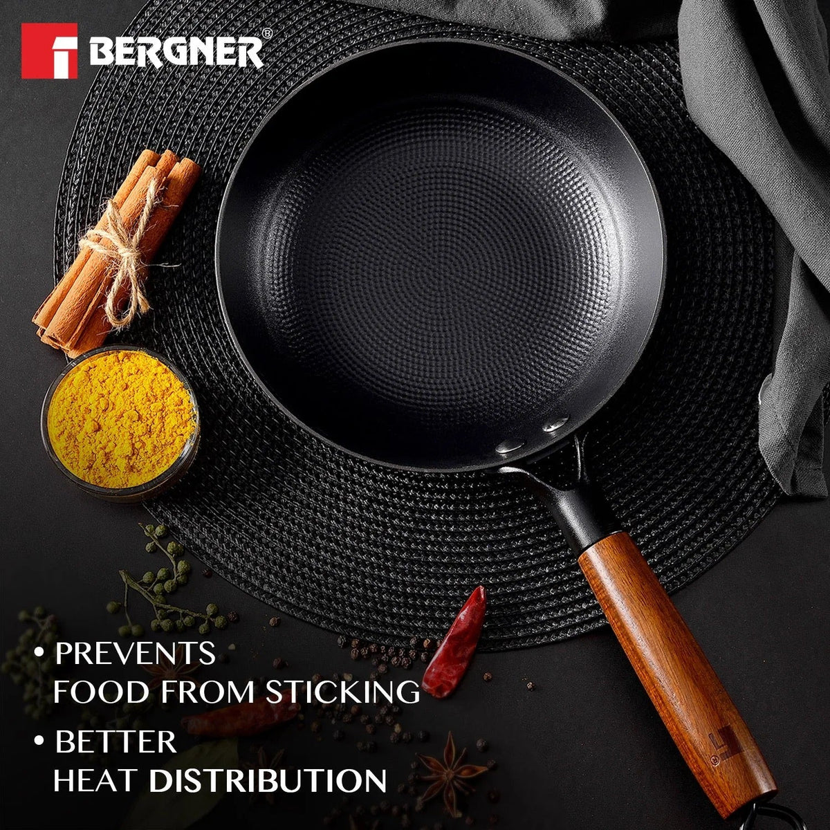Non-Stick Fry Pan 28 cm - Design 2
