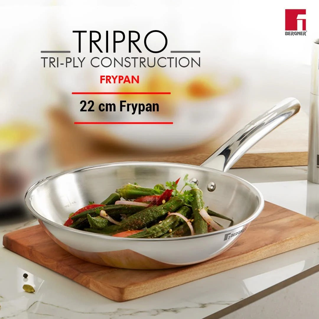 Tri-Ply 3 Pcs Cookware Set