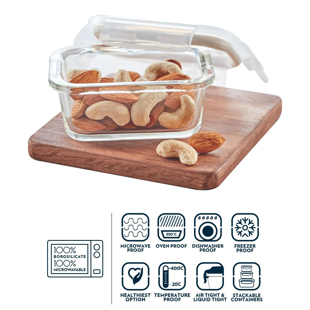 Airtight Glass Storage Container 120 ml