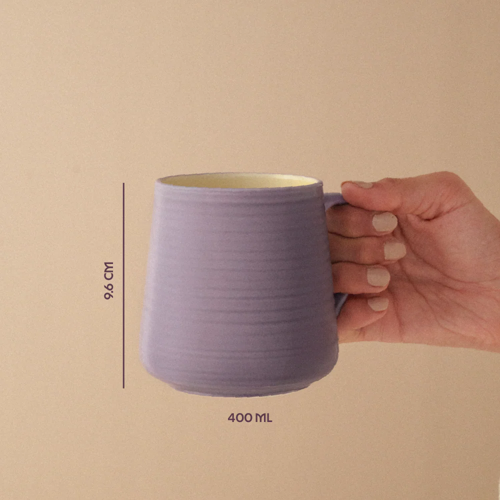 Mug Peach Set of 2 (400 ml×2)