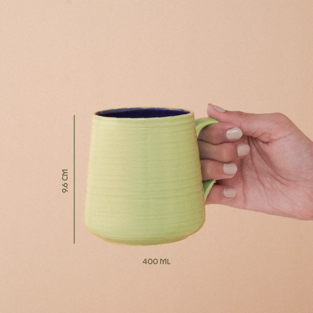 Mug Peach Set of 2 (400 ml×2)