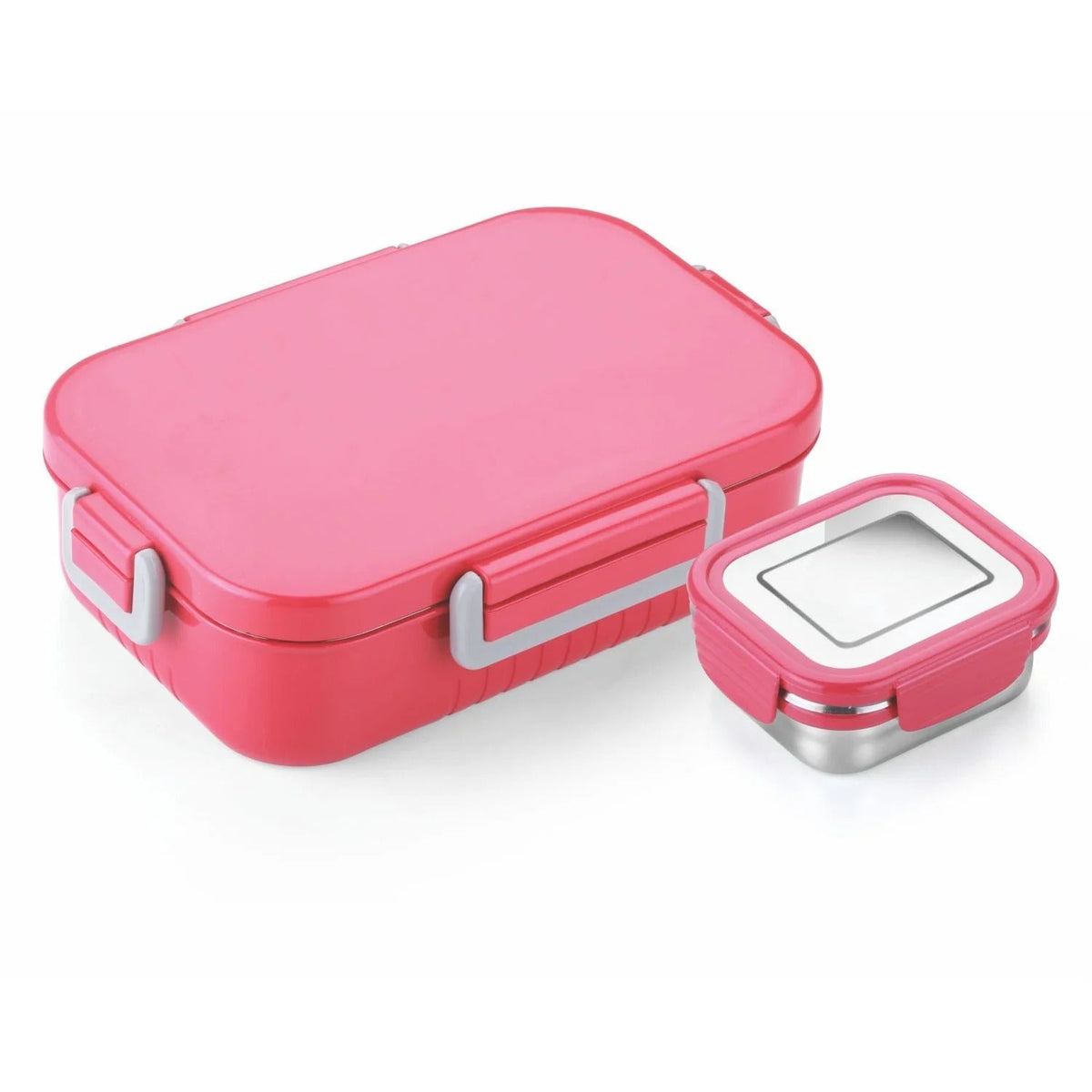Steel Lunch Box - Chipmunk Steel Lunch Box English Pink
