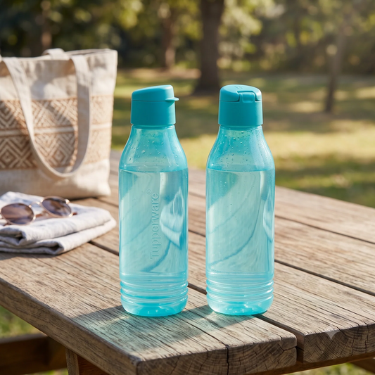 Triangular Water Bottles 750 ml Set of 2