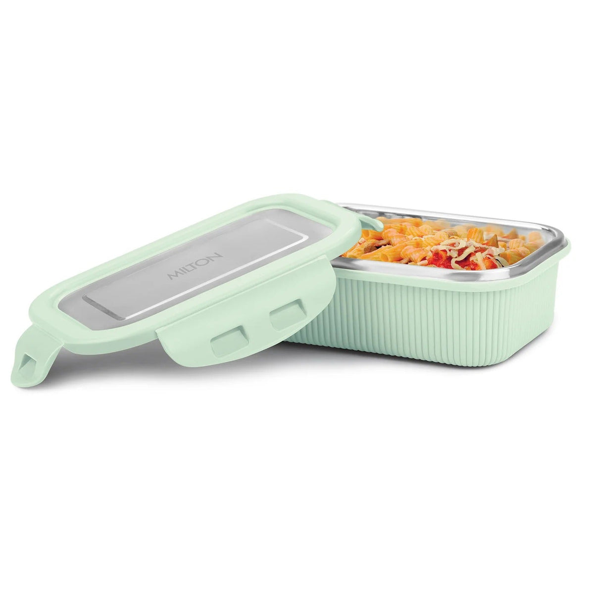 Stainless Steel Tiffin Microwave Safe Parrot Green