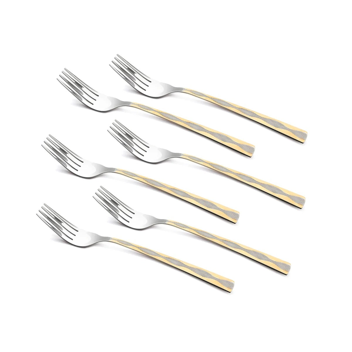 Stainless Steel 6 Pcs Baby Fork Set 15.7 cm