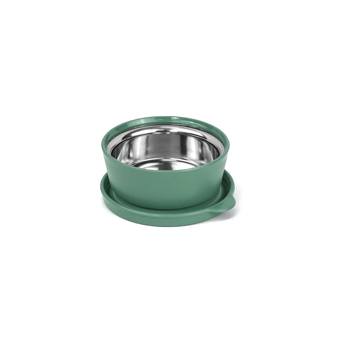 Signoraware Monarch Mini Mate Steel Container 80ml Egreen
