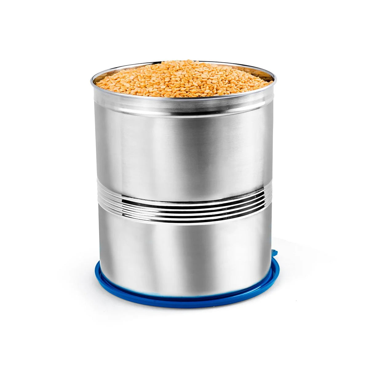 Signoraware Modular Steel Round Container 4.5 Litre Blue