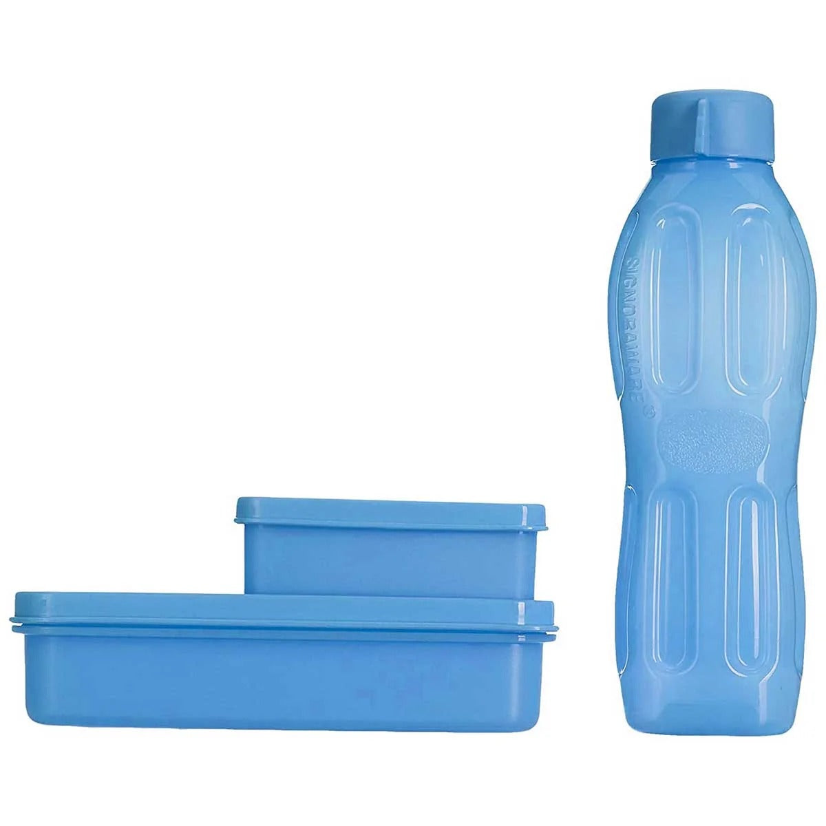 Little Champ Kids Plastic Lunch Box Blue