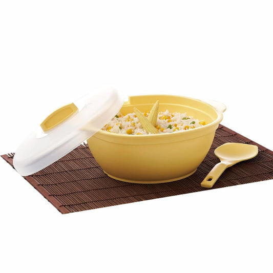 1 Piece Big Serving Bowl Yellow