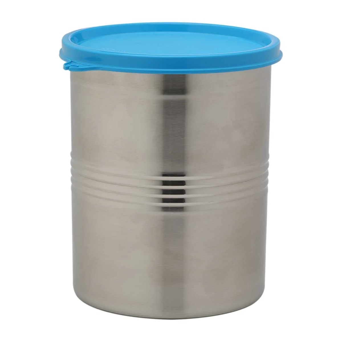 Steel Round Container 1500 ml Blue