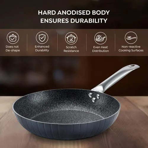 Hard Anodised Non Stick Cookware Set