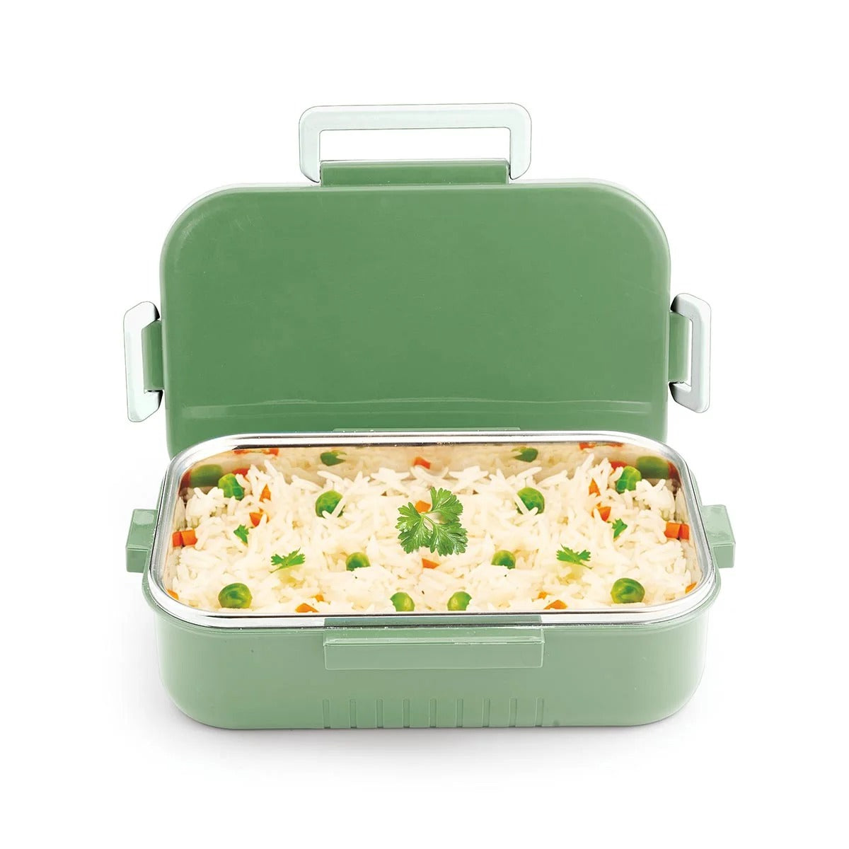 Steel Lunch Box - Moonlite Steel Lunch Box Egreen