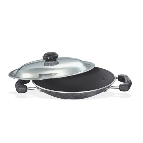 Non Stick Deep Appachetty with Lid 20 cm 1L