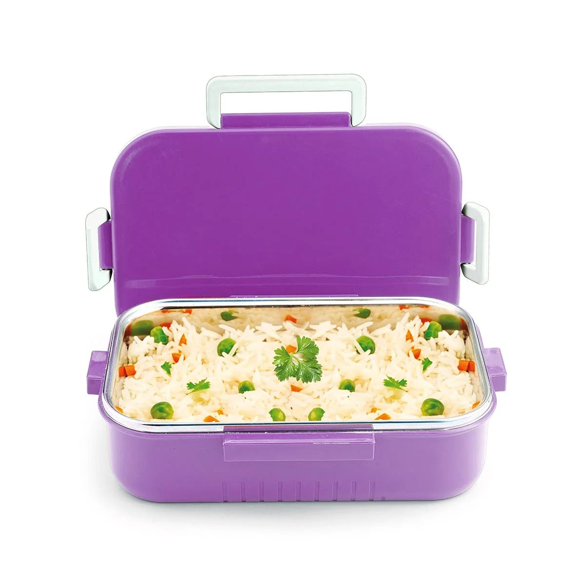 Steel Lunch Box - Moonlite Steel Lunch Box English Magenta
