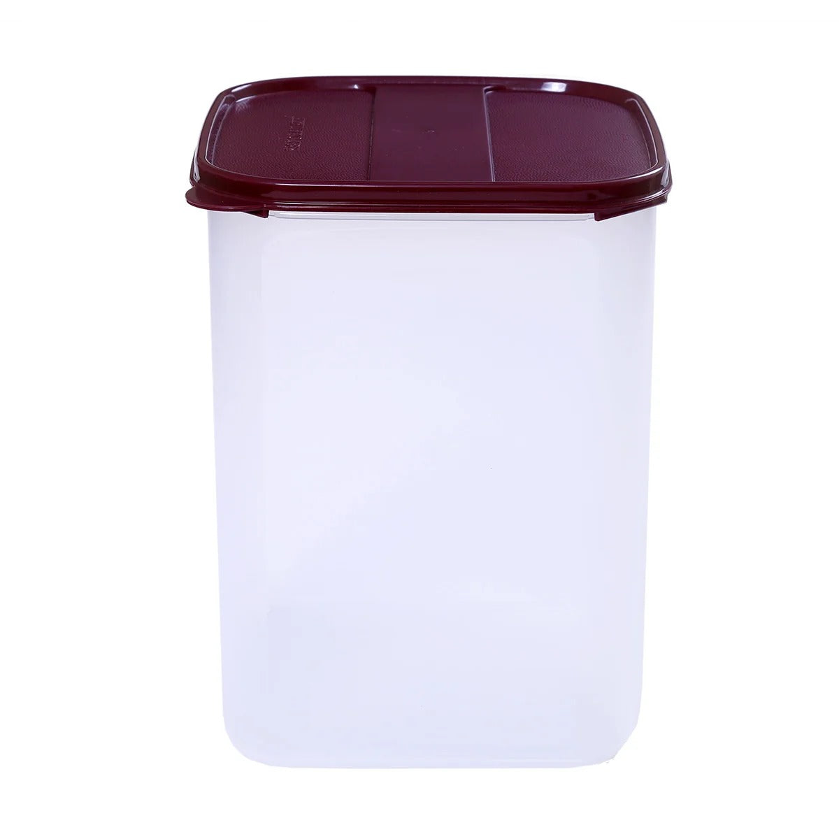 Square Plastic Container Big 6.5 L Marron