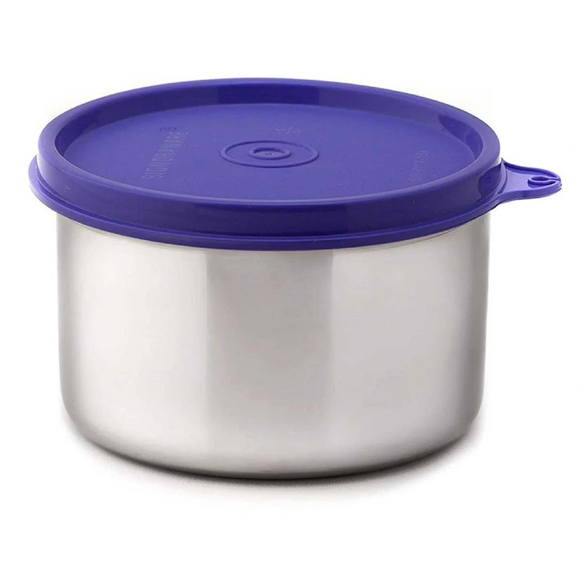 Steel Big Airtight Container Violet