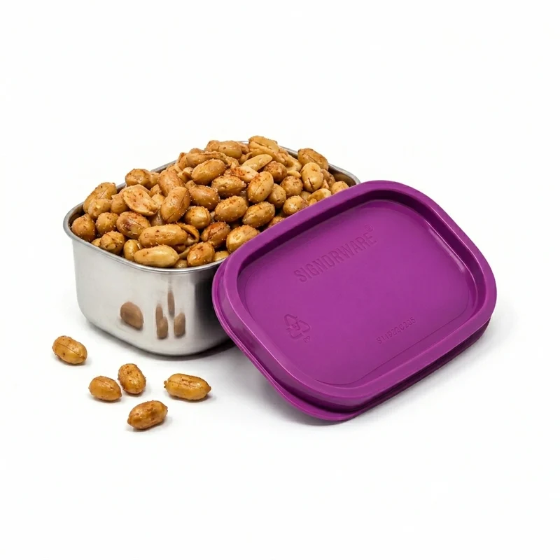 Steel Airtight Container Magenta