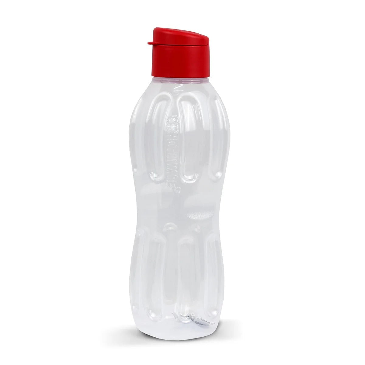 Signoraware Fliptop Aqua Bottle 1 Litre Clear