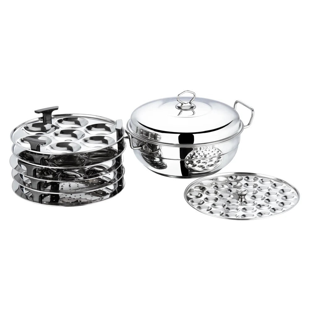 Stainless Steel 6 Pcs Deluxe Multi Kadai Induction Friendly