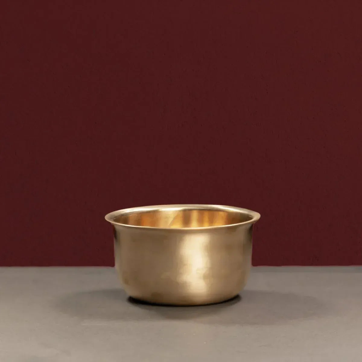 Kansa Tulsi Cookware Handi Handcrafted Bronze Bell Metal 1L