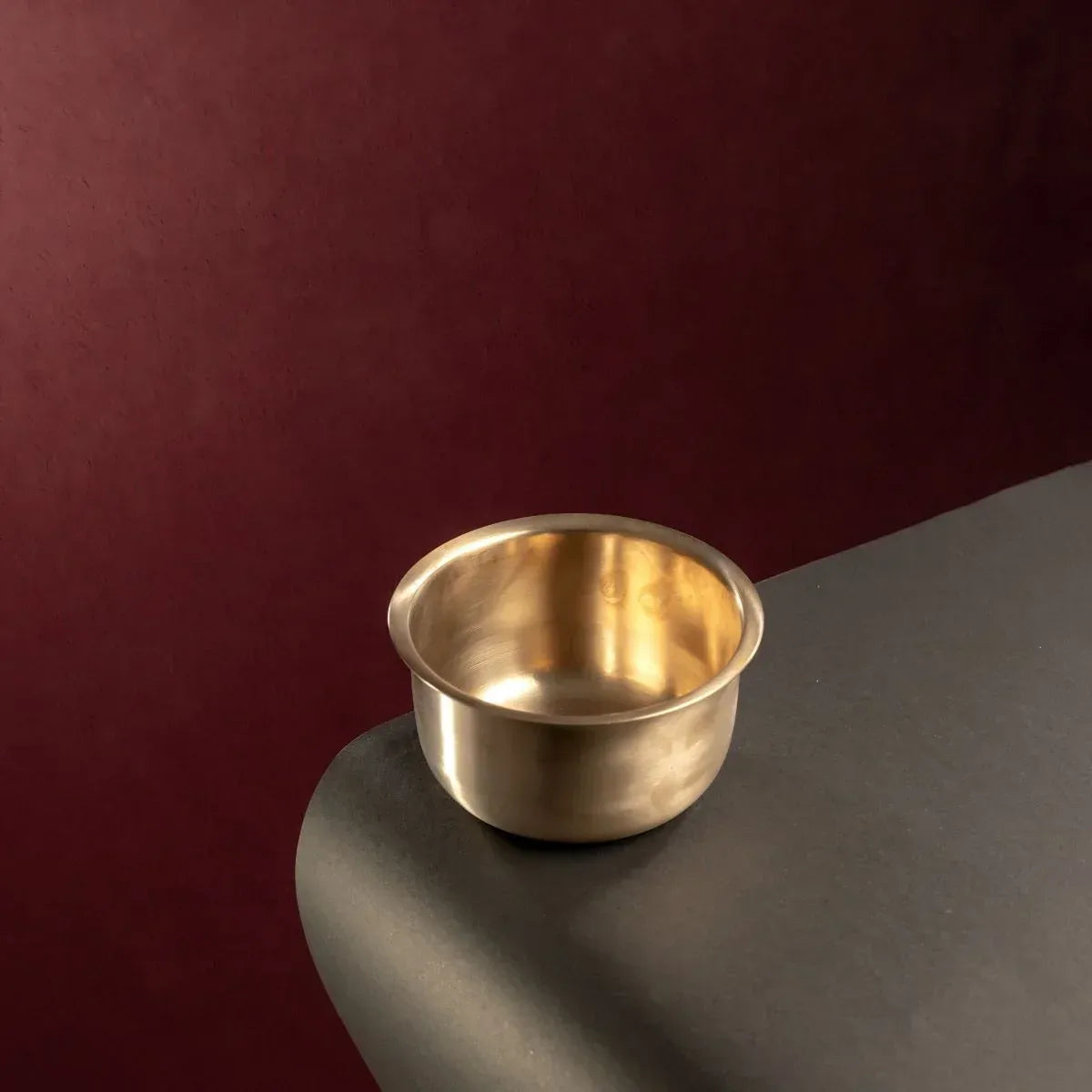Kansa Tulsi Cookware Tope Tall Pot Handcrafted Bronze Bell Metal