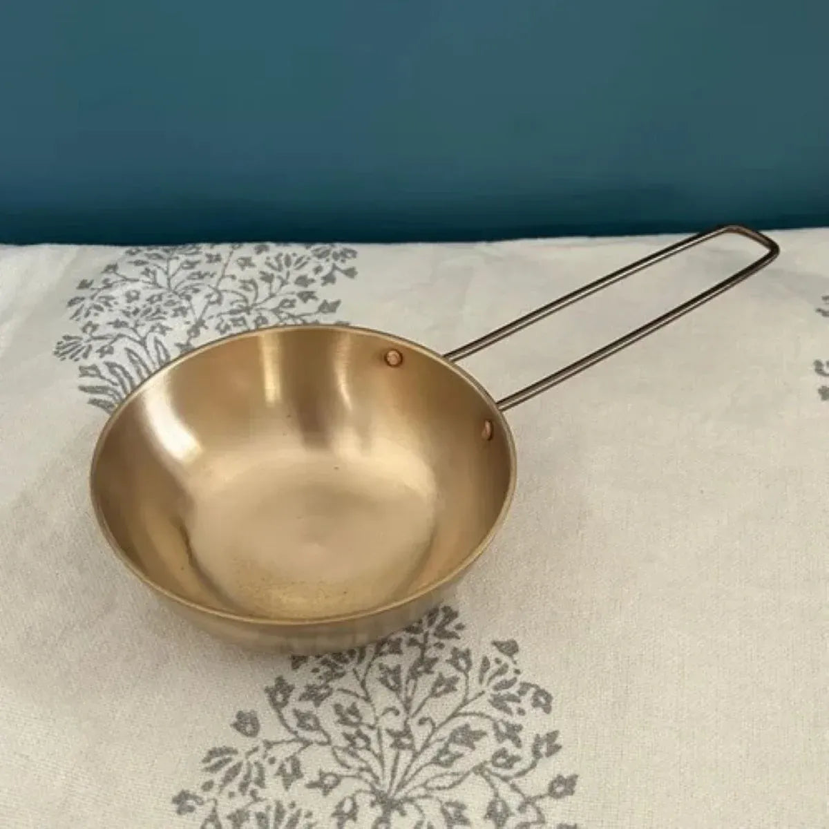 Kansa Tulsi Tadka Pan Medium Handcrafted Bronze Bell Metal