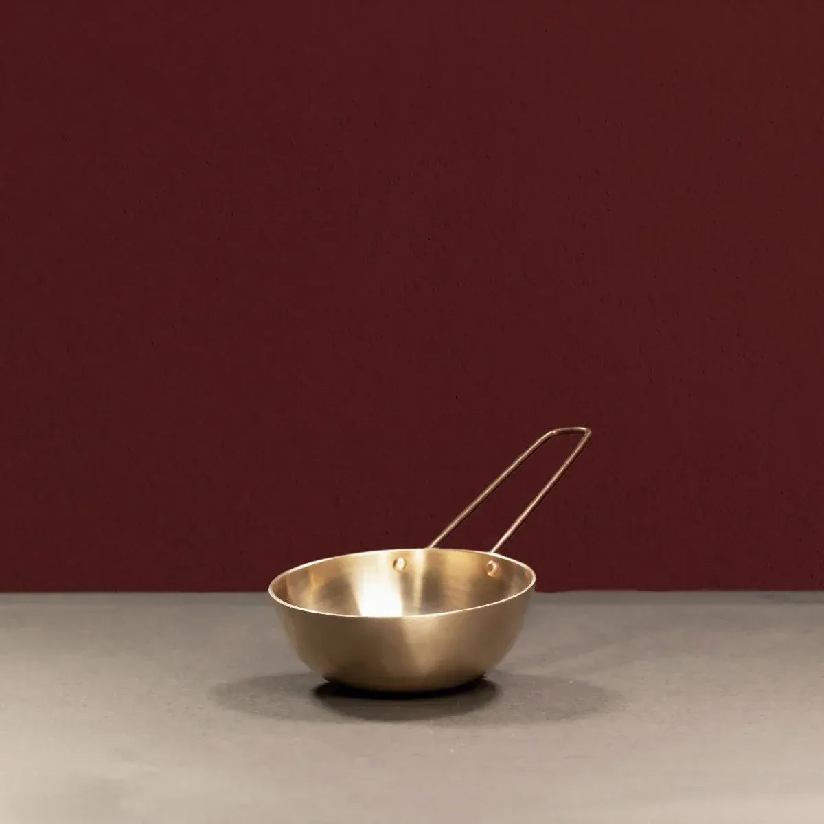 Kansa Tulsi Tadka Pan Medium Handcrafted Bronze Bell Metal