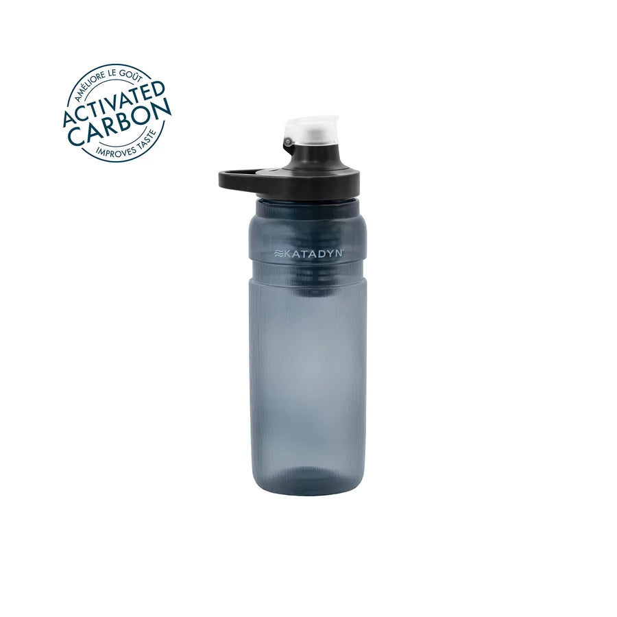 Filtered Water Bottle 0.7L Gray