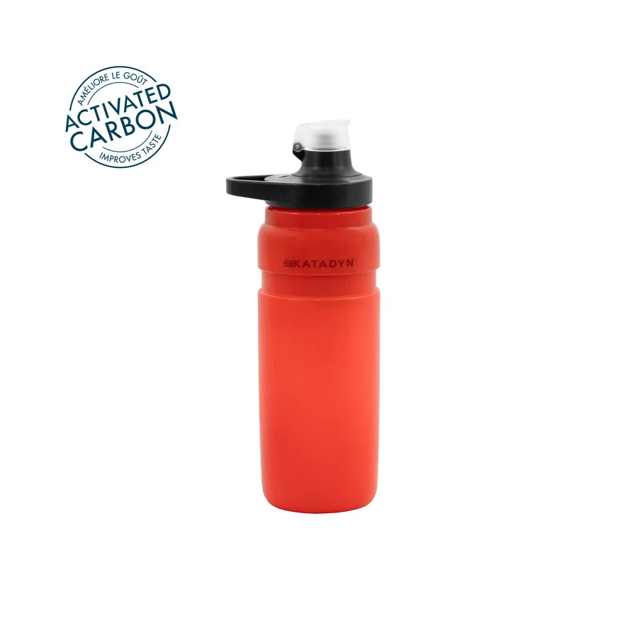 Filtered Water Bottle 0.7L Red