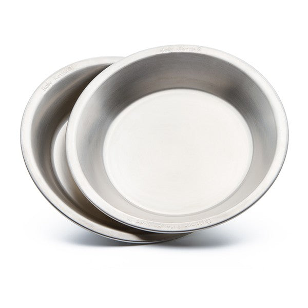 Stainless Steel Plates/Bowl x 2