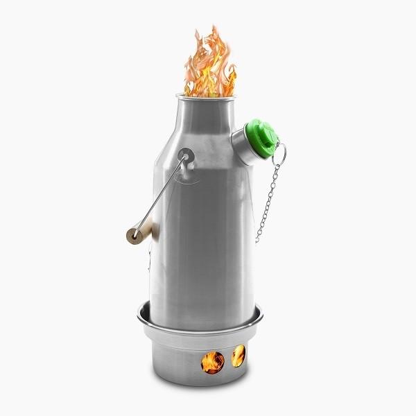 Kit Fire Kettle and Stove Stainless Steel