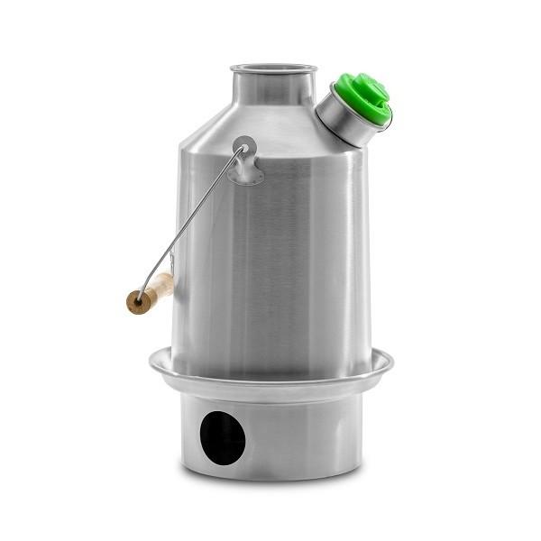 Stainless Steel Wood-Fired Kettle and Cook Set 1.2L