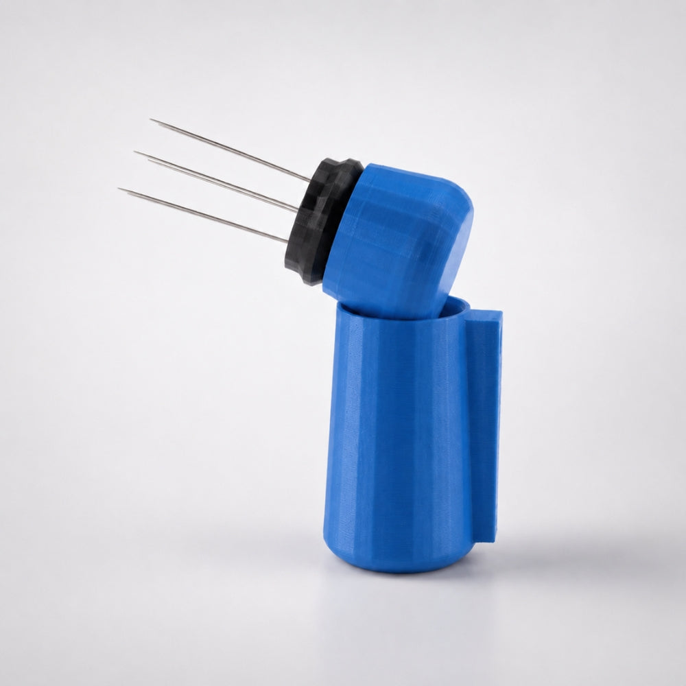 Espresso WDT Tool with Magnetic Holder, Needle Coffee Stirrer Matte Marine Blue