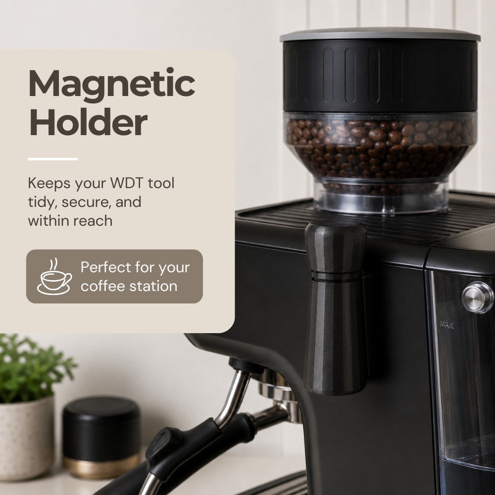 Espresso WDT Tool with Magnetic Holder, Needle Coffee Stirrer