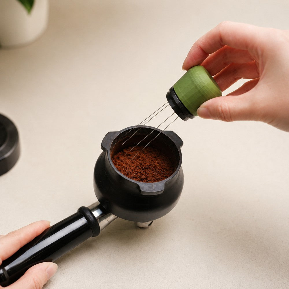 Espresso WDT Tool with Magnetic Holder, Needle Coffee Stirrer