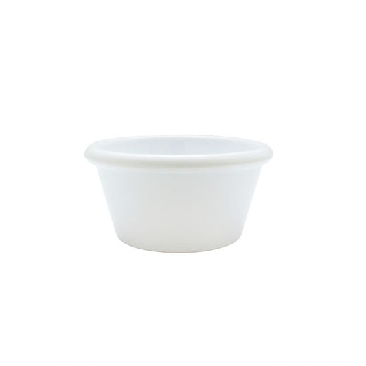Contemporary Melamine White Ramekin 180ml - Pack of 12