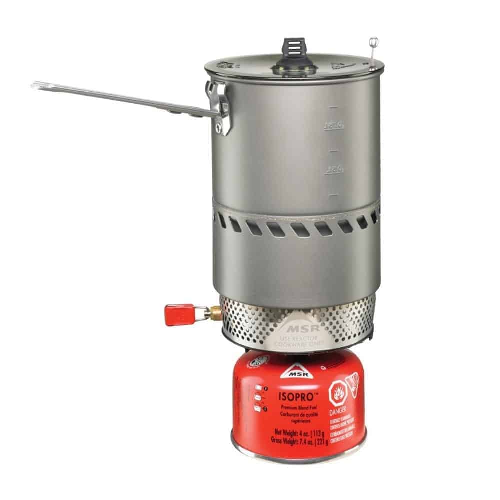 Integrated Camping Stove and Pot Cooking System 2.5L