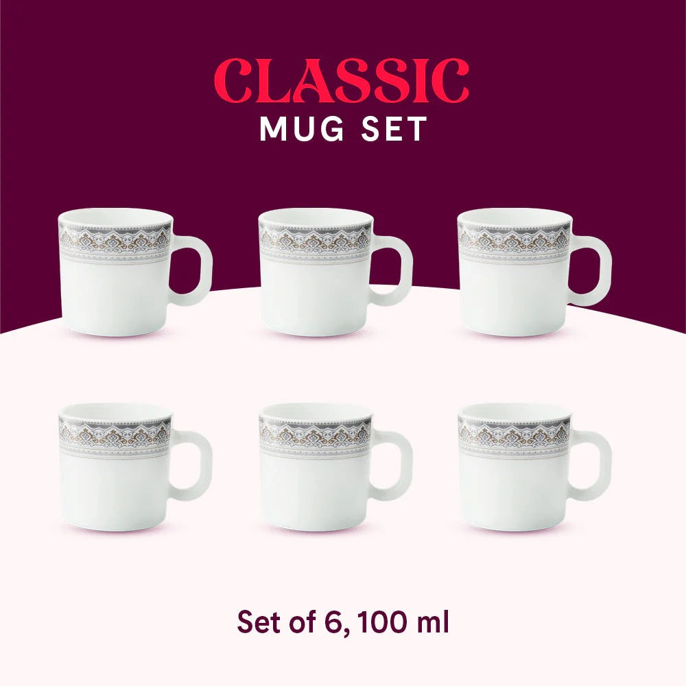 Opalware Classic Mug Set