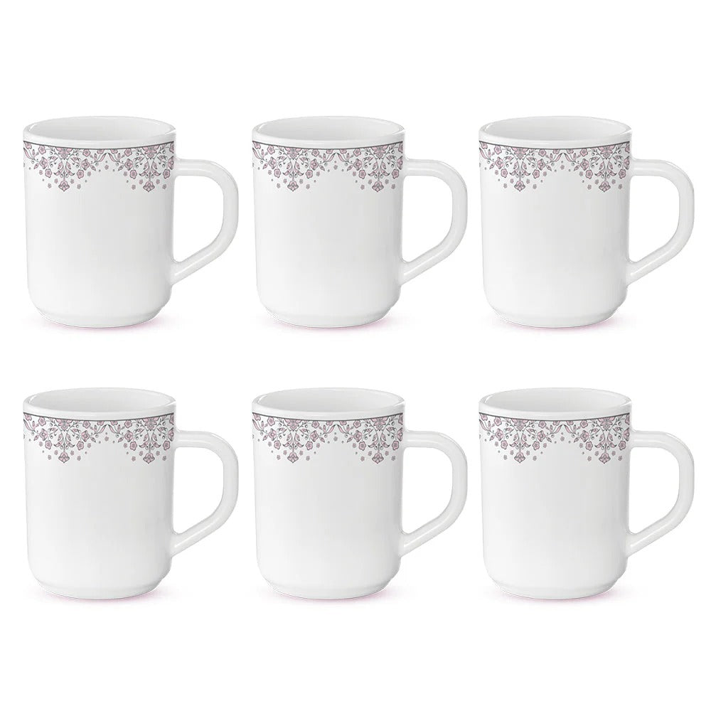 Opalware Lark Mug Set of 6