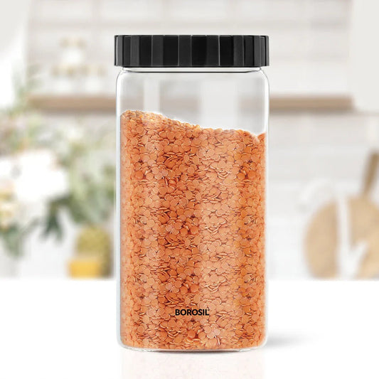 Airtight Glass Storage Jar 1.2L