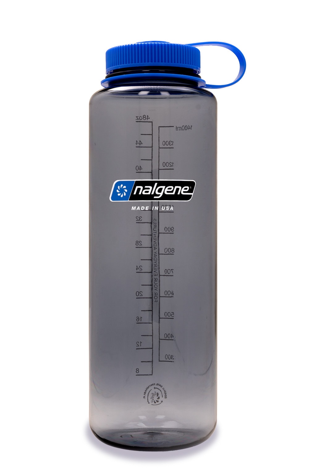 48oz / 1.5L Wide Mouth Silo Bottle Grey