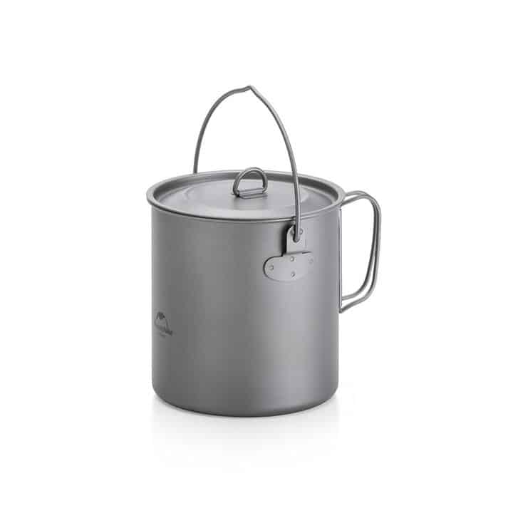Titanium Lightweight Cookware TDG03 1250ml Pot