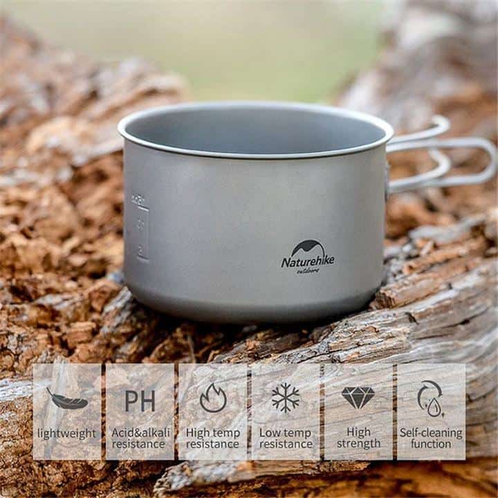 Titanium Lightweight Cookware