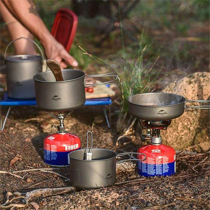 Titanium Lightweight Cookware