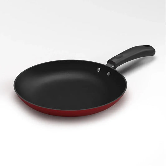 Premium Induction Non-Stick Aluminium Fry Pan 24 cm Maroon