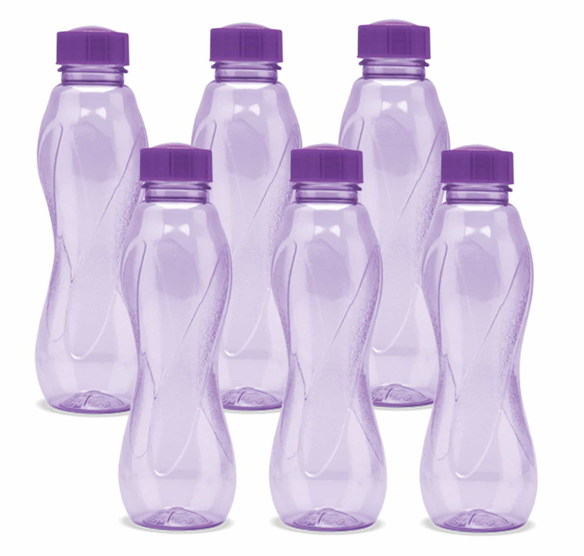PET Bottles Set with Contrasting Lid